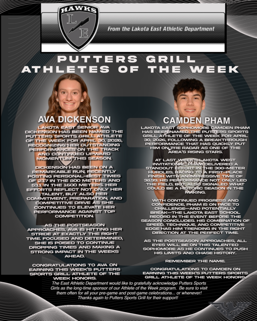 Putters Athlete of the Week